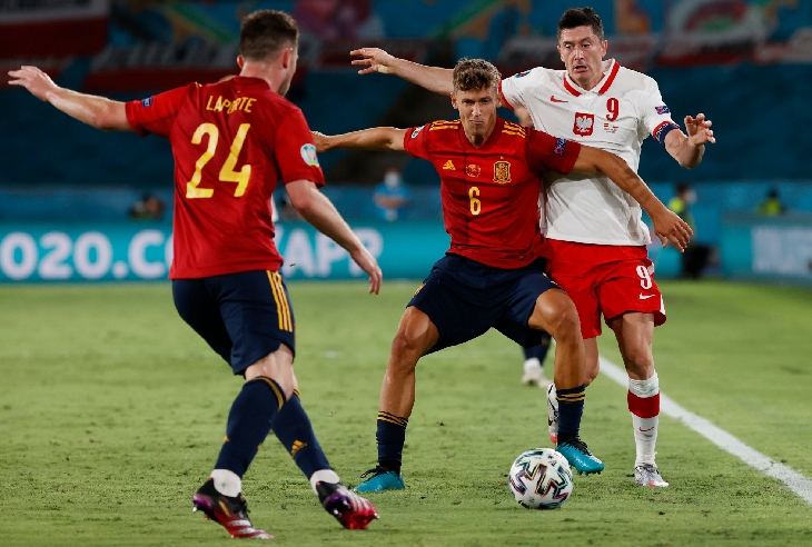 Gol Robert Lewandowski Bikin Spanyol Gagal Menang Lagi