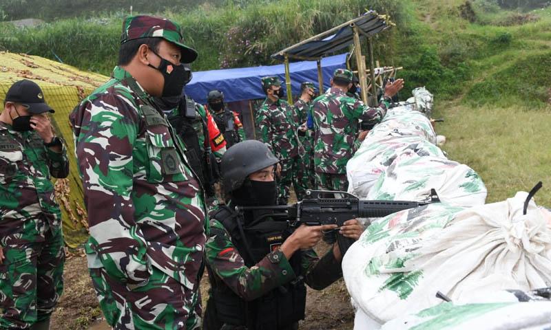 Mabes TNI Gembleng Prajurit Yonif Raider 408/Sbh sebelum Diterjunkan ke Perbatasan Papua