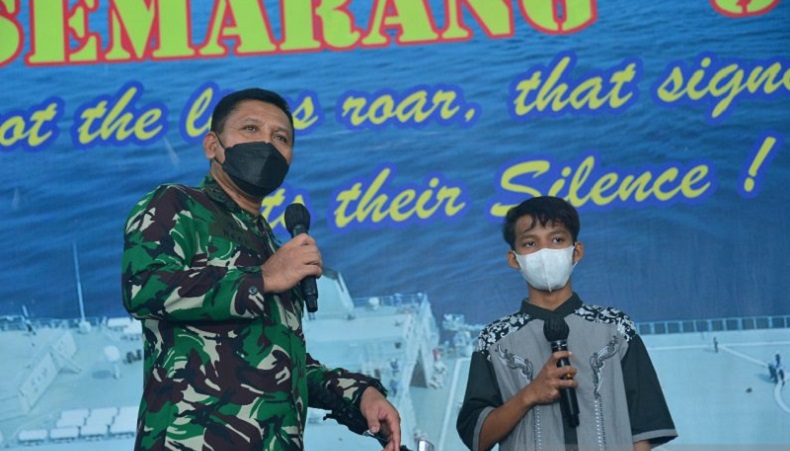 Ridho Mengapung 3 Jam di Tengah Laut, Wakil KSAL : Mentalnya Tangguh