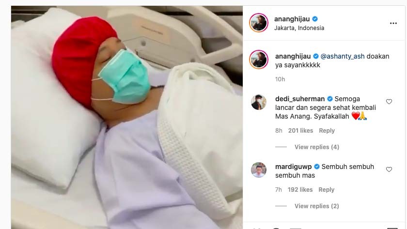 Anang Hermansyah Dilarikan ke Rumah Sakit, Ashanty: RS Full Tolong Jaga Prokes