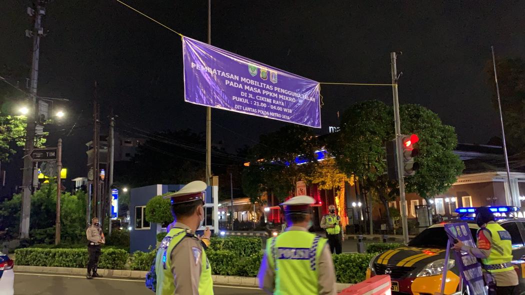 Catat, Ini 63 Titik di Jakarta yang Ditutup selama PPKM Darurat