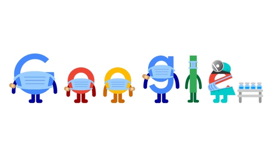 Google Doodle Hari Ini Ingatkan Vaksinasi Covid-19