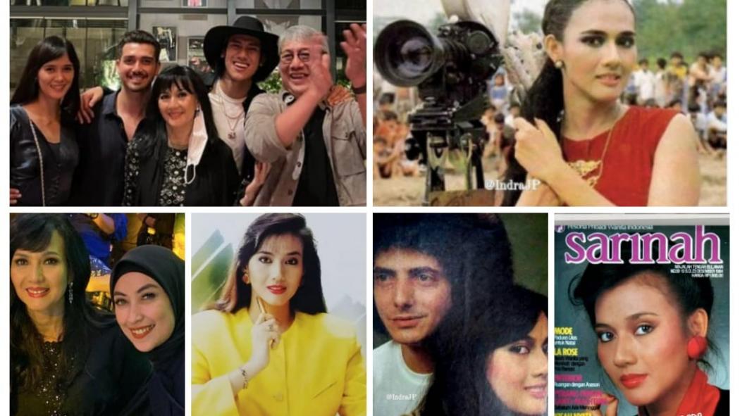 5 Potret Cantik Rini S Bono Artis Top Era 1980-an, Punya 2 Putra Ganteng   