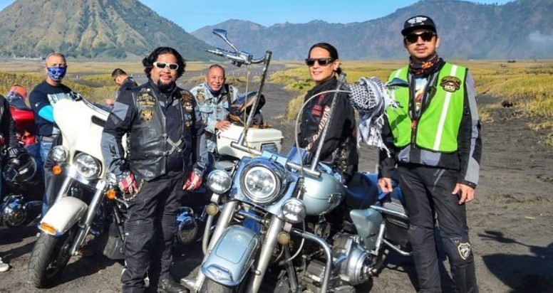 Hobi Touring, Chef Juna Jadi Anggota Klub Moge Seumur Hidup 