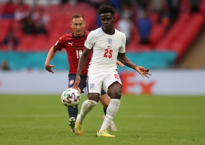 Pemain Terbaik Inggris Vs Republik Ceko: Bukayo Saka, Pemuda Milik Arsenal