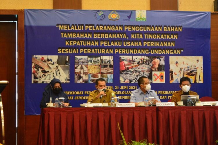Zero Tolerance terhadap Bahan Tambahan Berbahaya, KKP Edukasi UPI Aceh 