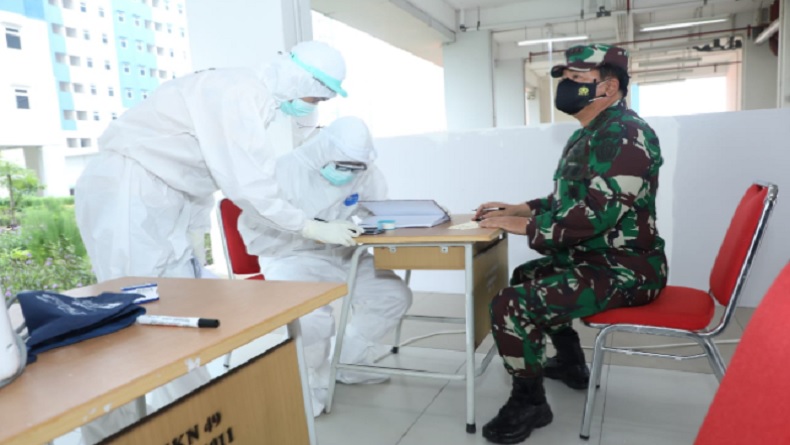 Panglima TNI Kembali Sidak Rusun Nagrak, Pastikan Fasilitas Isolasi Pasien Covid-19 Terpenuhi