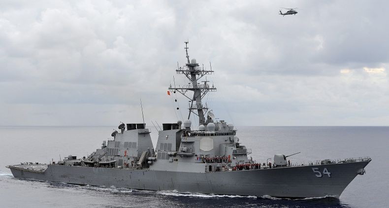 Kapal Perang Berpeluru Kendali AS Lintasi Selat Taiwan Lagi, China Geram