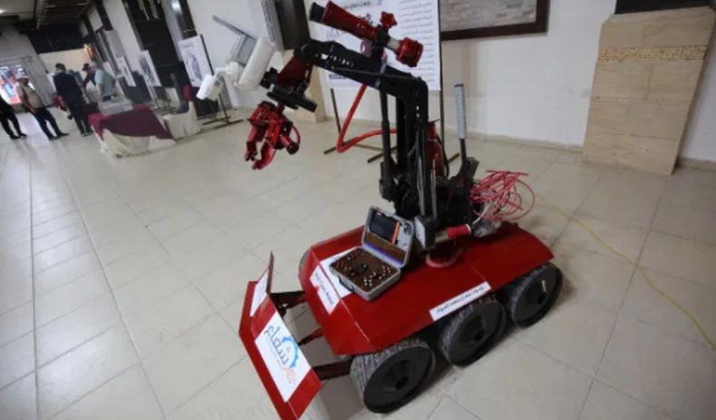 Diblokade Israel 14 Tahun, Warga Gaza Bisa Bikin Robot Pendeteksi Bom