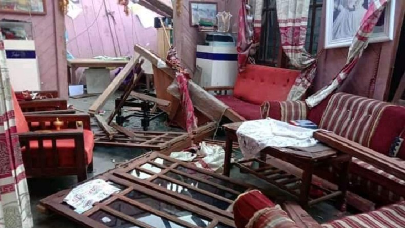Puting Beliung Porak-Porandakan 43 Rumah di Minahasa Selatan
