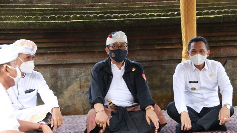 Ritual Pujawali Digelar di Pura Mandara Giri Semeru Agung, Wagub Bali Pastikan sesuai Prokes