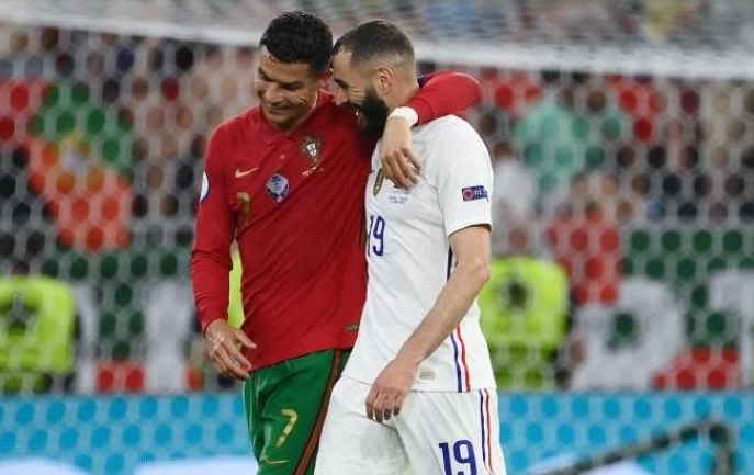 Meski Lawan, Benzema Tetap Ikuti Kata Ronaldo di Laga Prancis Vs Portugal 