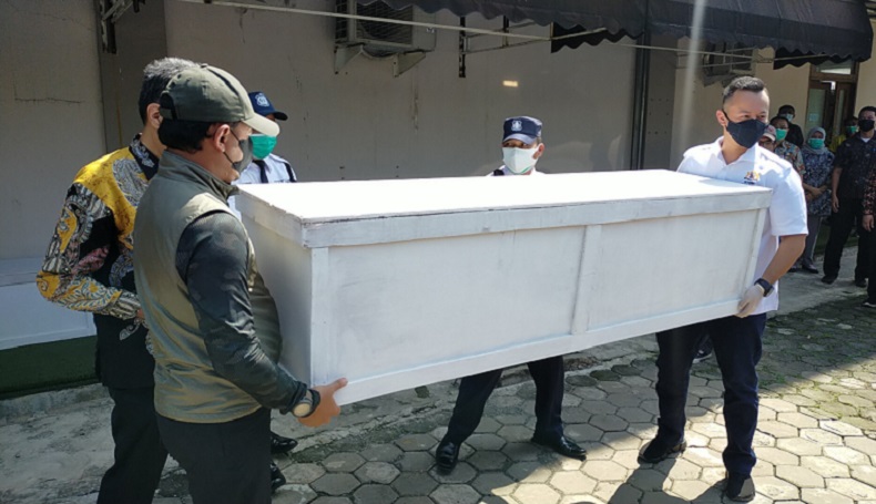 Pasien Covid-19 Melonjak, Pemkot Bogor Dapat Sumbangan 20 Peti Mati 