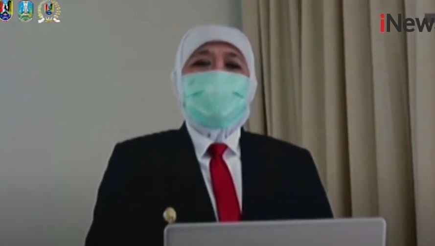 Khofifah Minta Warga Jatim Tidak Panik selama PPKM Darurat