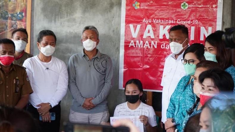 Olly Dondokambey Optimistis 1,2 juta Warga Sulut Divaksin hingga Desember 2021