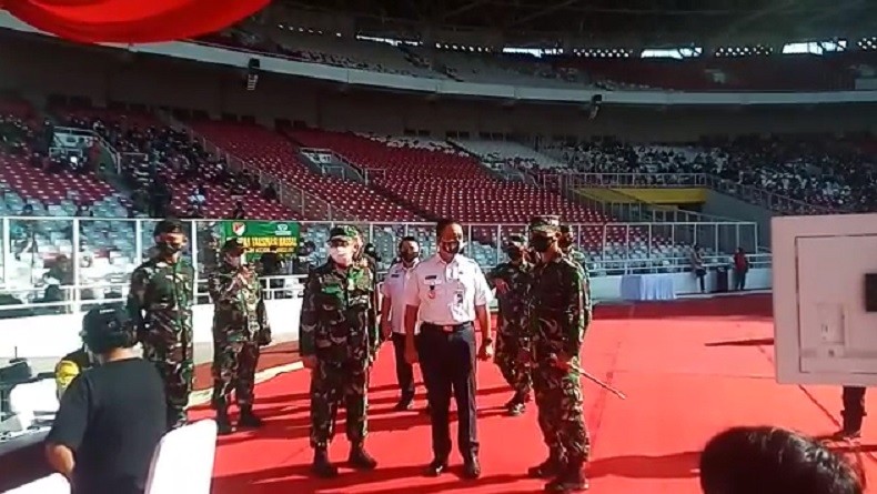 Vaksinasi Covid-19 di GBK untuk 10.000 Orang, Kodam Jaya Kerahkan 200 Nakes