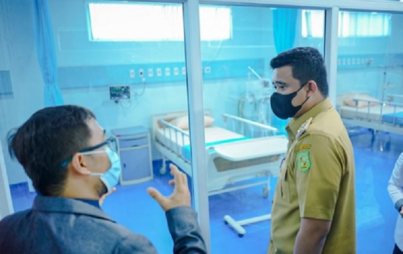 Bobby Nasution Pastikan Oksigen di RS Aman, selama Pandemi Stok Ditambah 2 Kali Lipat