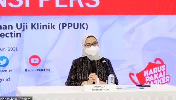 Kepala BPOM: Belajar dari India, Ivermectin Dapat Menurunkan Sakit Pasien Covid-19