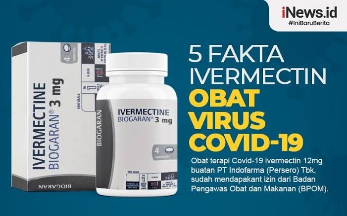 Tekan Covid-19 di India, Peru dan Berbagai Negara, Ahli: Ivermectin Bisa Obati Corona RI 