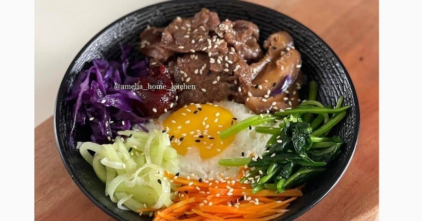 5 Resep Bibimbap Khas Korea, Enak dan Bisa Dibuat di Rumah