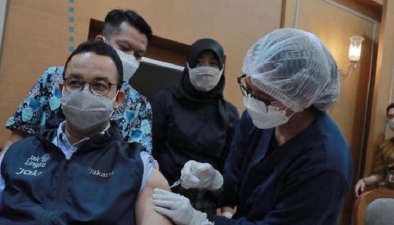 Cerita Pengalaman Anies Baswedan Divaksin AstraZeneca