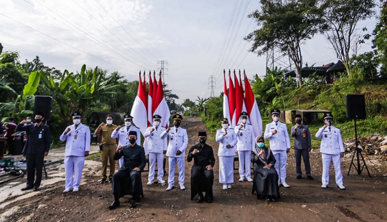Lantik 311 ASN Pemkot Bogor di Jalan yang Mangkrak, Ini Alasan Bima Arya
