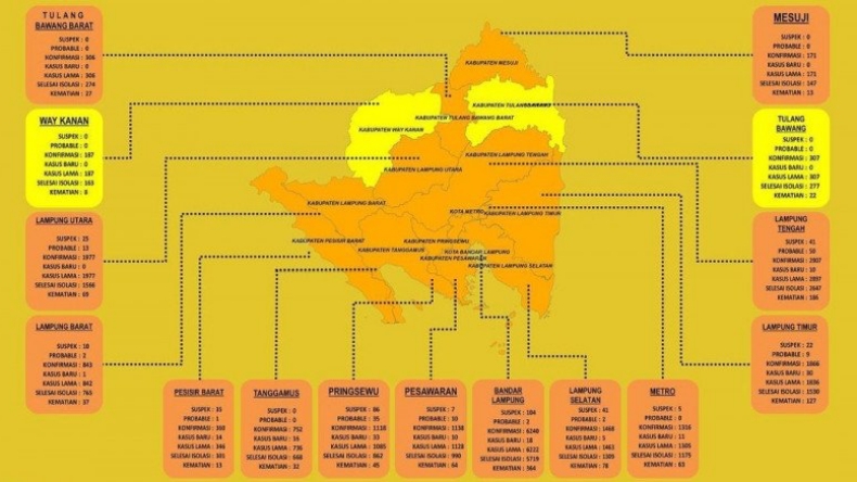 Bandarlampung harus Contoh Jakarta untuk Mapping Zona Penyebaran Covid di Kelurahan