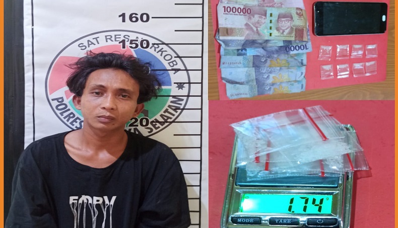 Polisi Telusuri Aliran Dana Bandar Sabu Jaringan Lapas Pangkalpinang di Bangka Selatan 