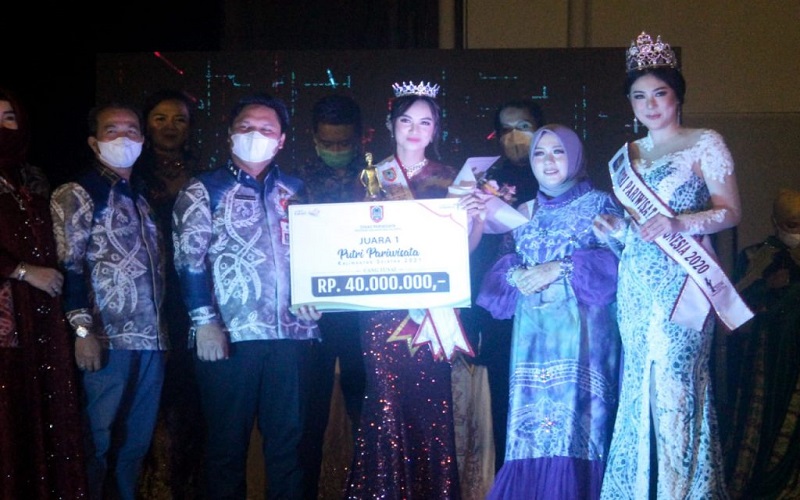 Ini Dia Si Cantik Winda Juniar, Pemenang Putri Pariwisata Kalsel Tahun 2021