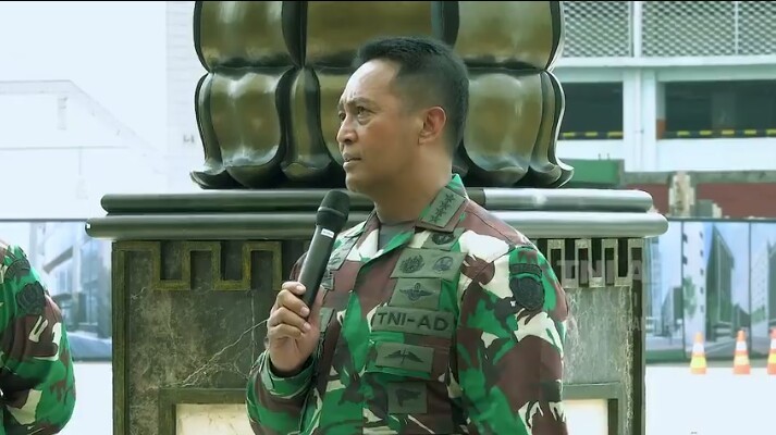 Peduli Kesehatan, KSAD Jenderal Andika Tegur Dandim Gembrot