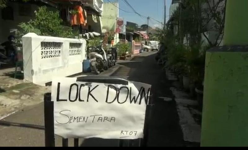 10 Warga  Terpapar Covid-19 dan 1 Meninggal, Kampung Lamper Kidul Semarang Lockdown