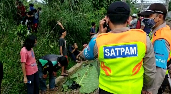Pamit Kencing, Pemuda di Bogor Tewas Terserempet KRL