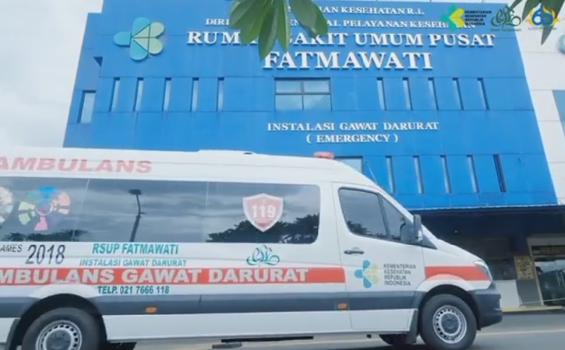Pasien Covid-19 di RSUP Fatmawati Melebihi Kapasitas Tempat Tidur