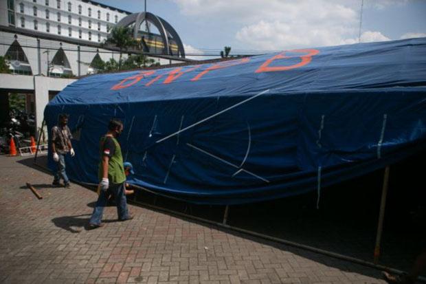  Atisipasi Lonjakan Pasien Covid-19, RSUP Sardjito Dirikan Tenda Darurat 