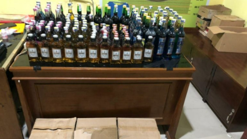 Operasi Gabungan, Polisi Sita 401 Minuman Keras dari Warung-Warung di Bogor