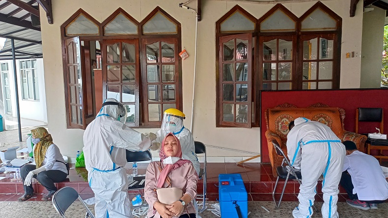 Waduh, Sejumlah Pejabat di Majalengka Positif Covid-19, Puluhan Pegawai Dites Rapid Antigen