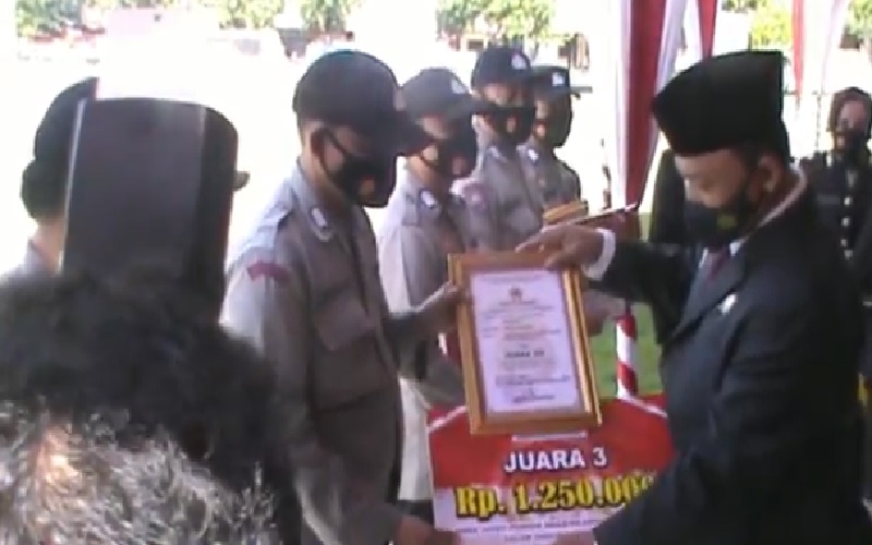 23 Anggota Polda NTB Diganjar Bintang Bhakara Nagariya
