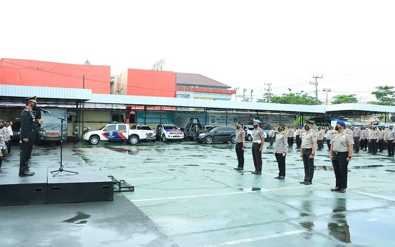 56 Personel Polresta Banjarmasin Naik Pangkat, Ini Daftarnya