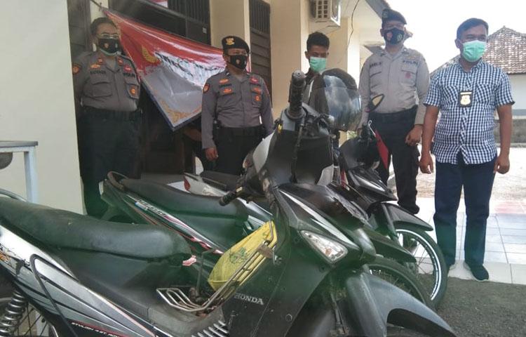Pencuri Sepesialis Motor Persawahan di Sleman Ditangkap, Polisi: Satu Pelaku Lain Jadi DPO