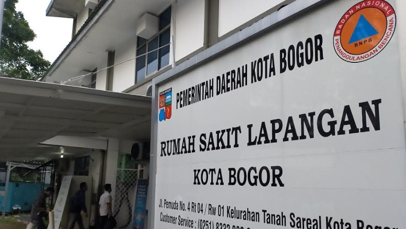 RSUD Dipenuhi Pasien Covid-19, RS Lapangan Bogor Hari Ini Dioperasikan