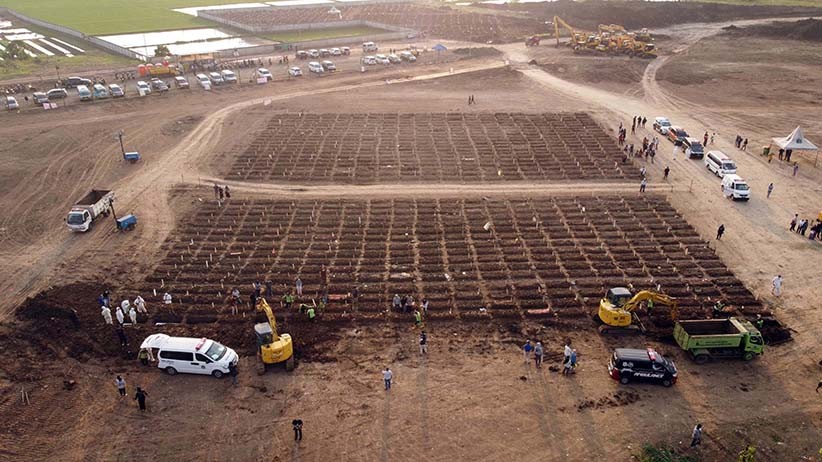 Melonjak, 214 Jenazah Pasien Covid-19 Dimakamkan di TPU Rorotan sejak 1 Januari 2022