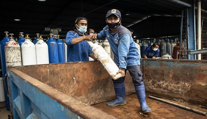 Kelangkaan Oksigen, 10 Armada Truk Dikerahkan untuk Distribusi di Jabar