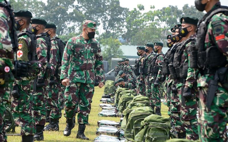 Begini Kesiapan Prajurit Yonif Raider 408/SBH sebelum Ditugaskan di Papua
