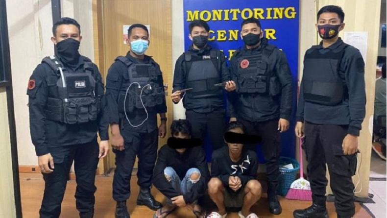 Bawa Pisau saat Nongkrong, 2 Remaja di Manado Ditangkap Polisi