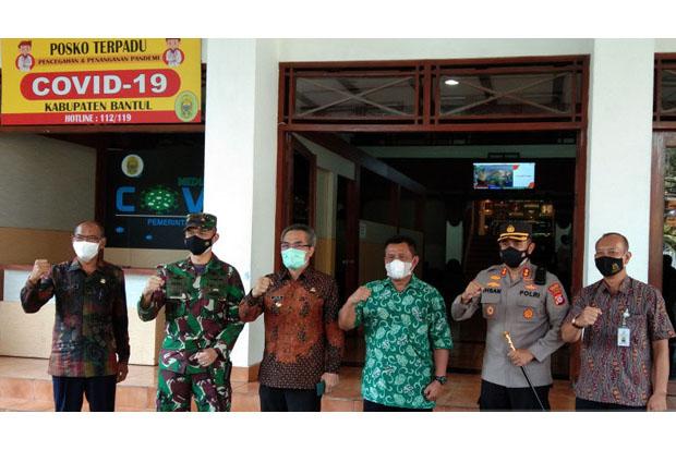  Bupati Bantul Pastikan Pelanggar PPKM Darurat Ditindak Tegas