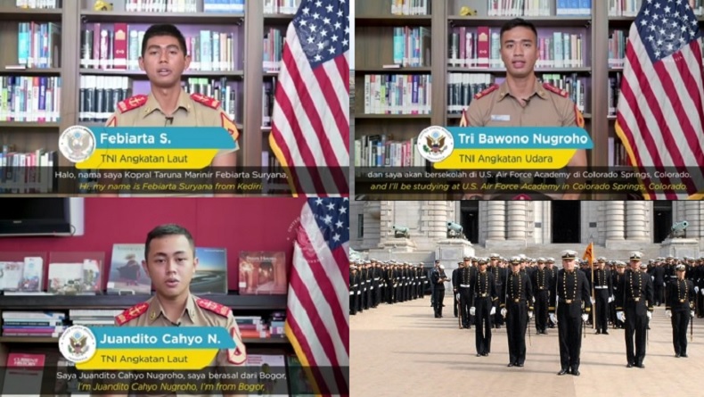 Keren, 3 Taruna TNI Belajar di Akademi Militer AS 