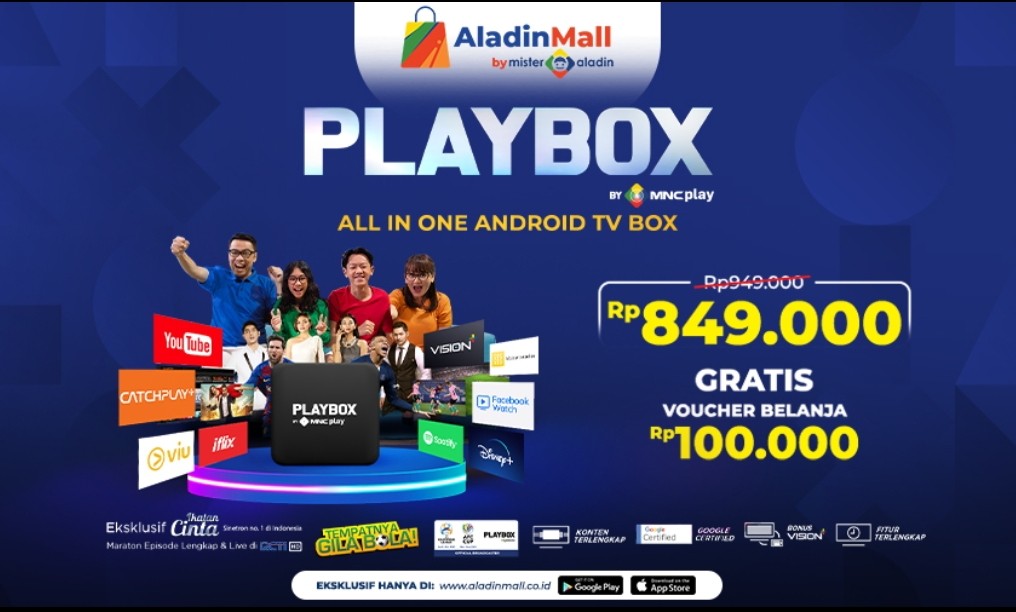 AladinMall Hadirkan Hiburan yang Tepat Selama Pandemi 