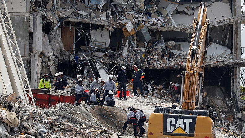 121 Orang Masih Hilang, Gedung Ambruk di AS Justru Akan Diledakkan