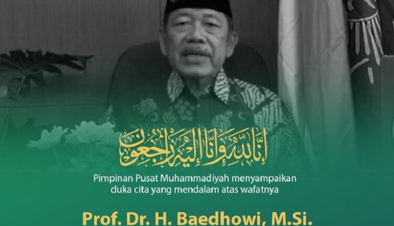 Tokoh Muhammadiyah Prof Baedhowi Wafat