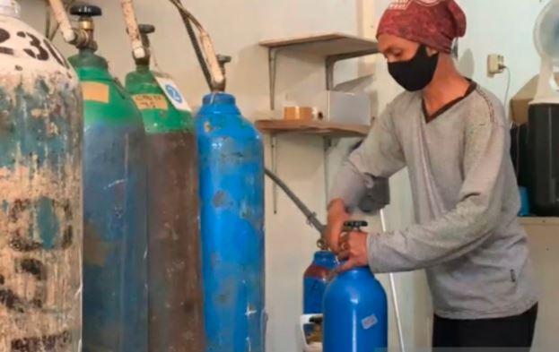 Tabung Oksigen di Bogor Sudah Sepekan Kosong, Imbas Naiknya Pasien Covid-19
